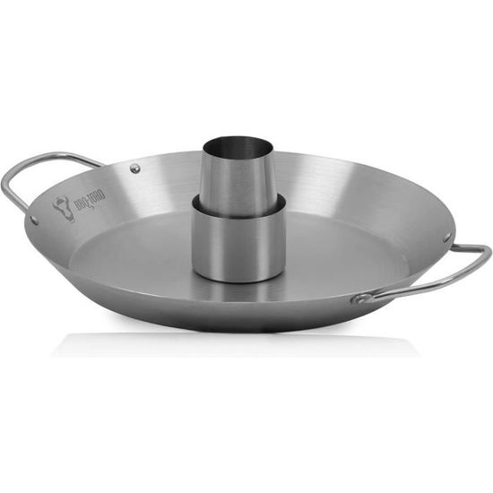 Marmite Poulet En Fonte 30 Cm - Plat à Rôtir Cocotte Volaille