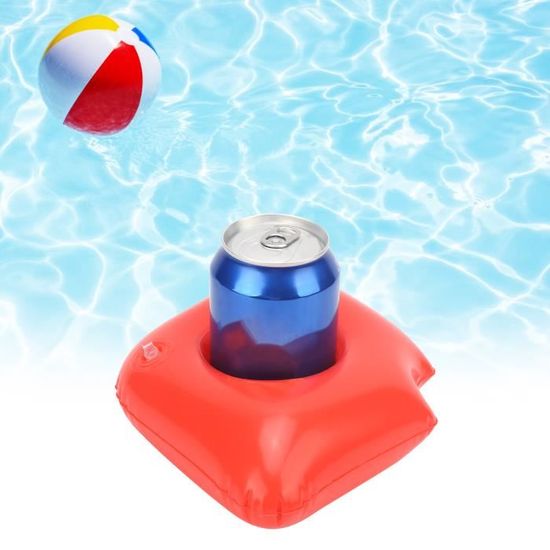 Feliciay Lot De 6 Porte-Bouteilles Gonflables – Motifs Cocotier, Licorne, Canard – Pour Piscine, Plage, Fêtes