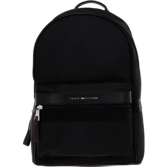 TOMMY HILFIGER Elevated Nylon Backpack Black [121496] sac à dos sac a