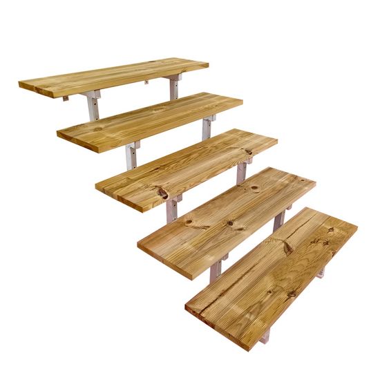 Escalier bois métal en kit h89cm 5 marches, largeur 80cm, marches — free download