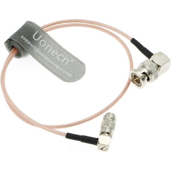 RG179 BNC Female to DIN 1.0/2.3 Mini BNC Male Connnector 75ohm RF