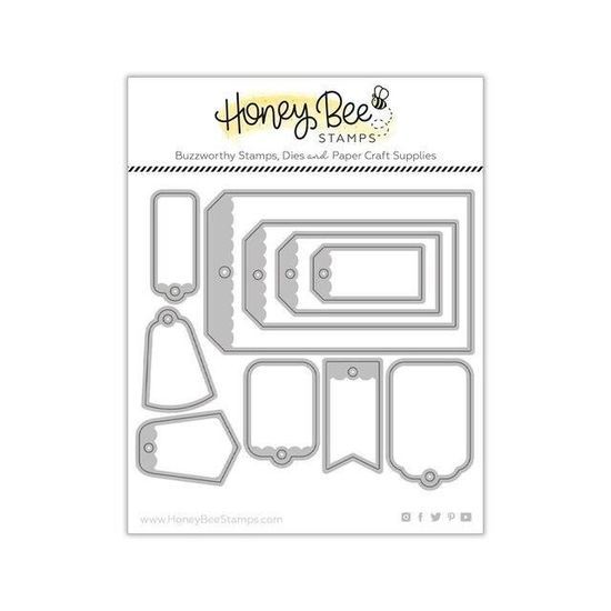 Die De Coupe Métal Forme étiquette - Pour Scrapbooking, Cartes - Taille ~11,4 X 6,4 Cm