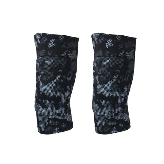 1 paire de genouillères de protection élastiques professionnelles durables PACK PRODUITS DE FITNESS - PACK PRODUITS MUSCULATION