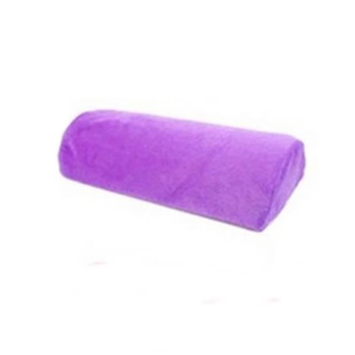 Repose-mains en éponge doux lavable, repose-mains, repose-bras, pour Salon de manucure, Nail Art purple -AOAE18020