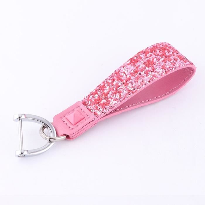 Coque de Protection en cristal et diamant pour clé de voiture, pour Mercedes benz A B R G classe GLK -A-Pink keychain