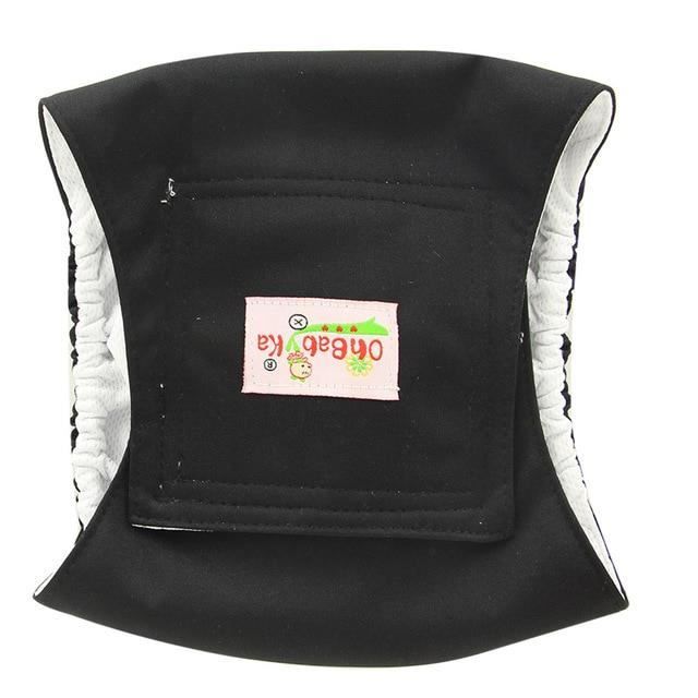 Culotte Hygiénique,Ohbabyka short lavable pour chien masculin,Couches hygiéniques pour animaux domestiques,sous - Type MGNK04-S