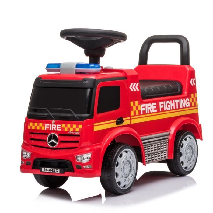 Porteur Camion de pompiers Mercedes à enfourcher
