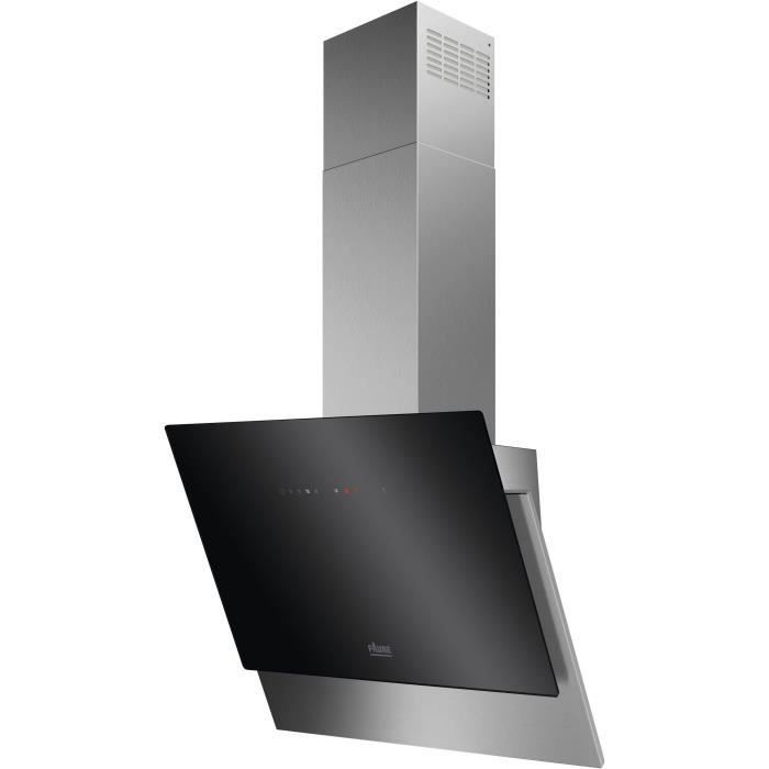 Hotte déco murale FAURE - FFV916Y - l52 X L72 X H63cm - Noir