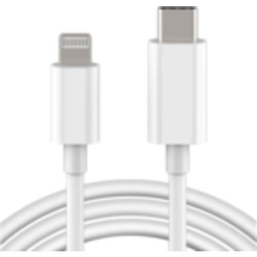 Câble USB-C vers Lightning blanc pour appareils Apple
