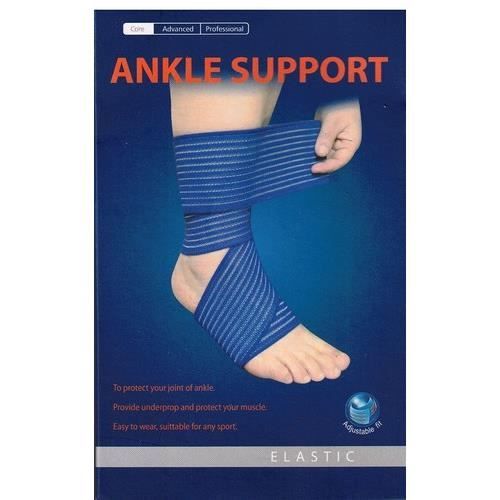2 attelles bande élastique protections entorse luxation des chevilles