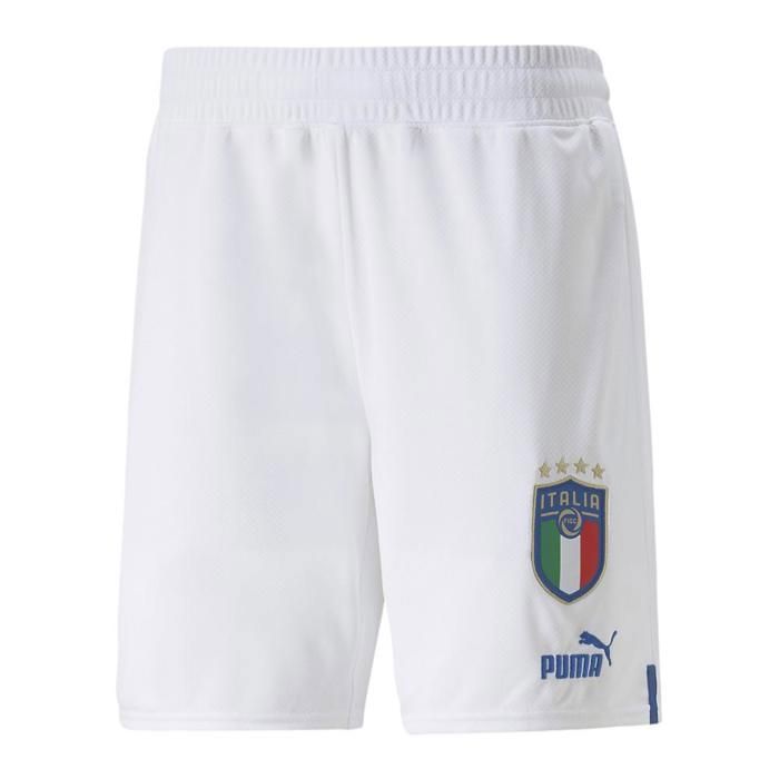 Short Domicile Italie 2022 - puma white/ignite blue - M
