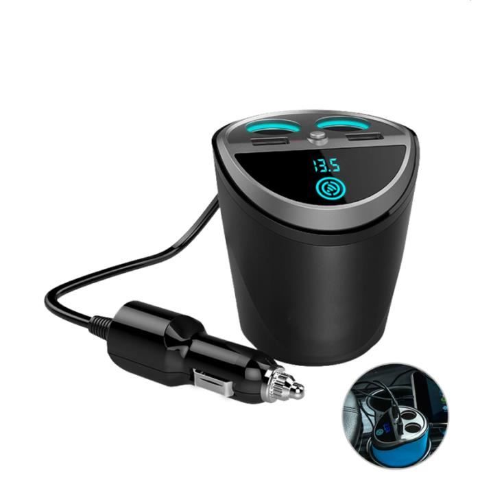 Multifonction auto cigarette allume-cigare double adaptateur chargeur usb tasse en forme pour CHAUFFAGE D'APPOINT POUR VEHICULE