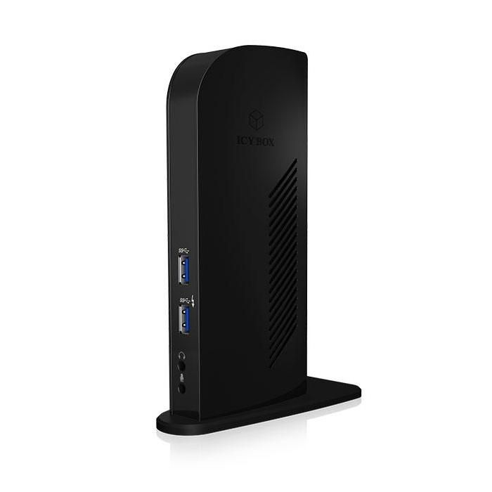RaidSonic ICY BOX IB-DK2242AC Station d'accueil USB-C GigE 45 Watt