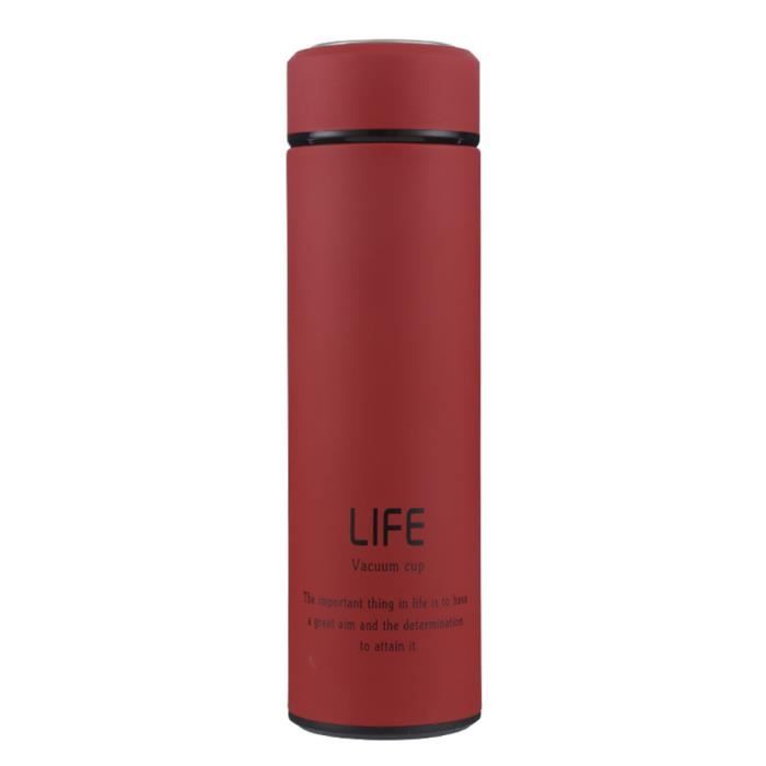 Vide Flacon Tasse De Voyage En Acier Inoxydable Étanche Thermique Tasse À Café Tasse À Café Bouteille D'eau De Café pour Bureau Entr