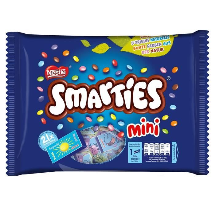 Cafe Moulu - LOT DE 3 - SMARTIES : Mini - Dragées au chocolat au lait 300 g