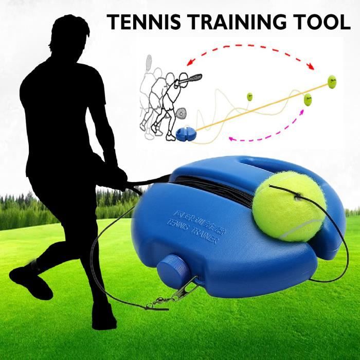 Tennis Ball Singles formation Balles de base Retour Outils Trainer et Tennis pratique d'entraînement