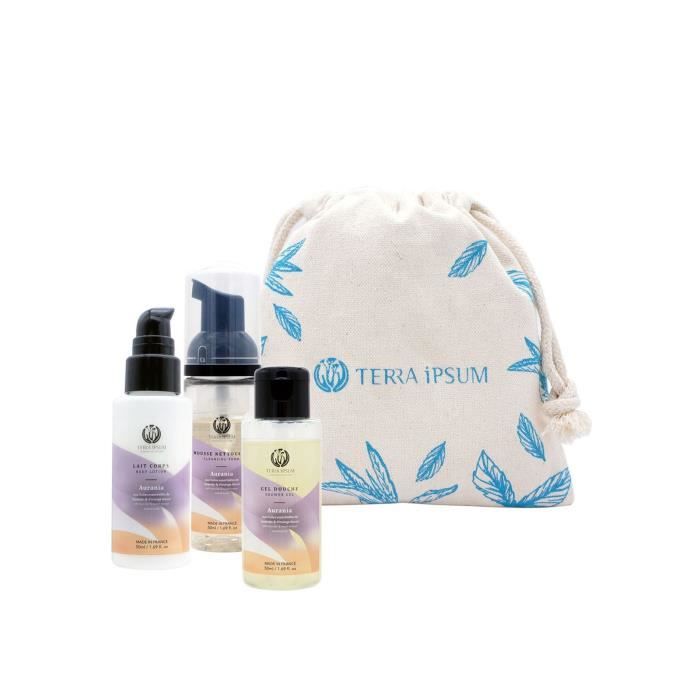 Pochon Découverte Trio - Gamme Aurania - 150 ML - Terra Ipsum