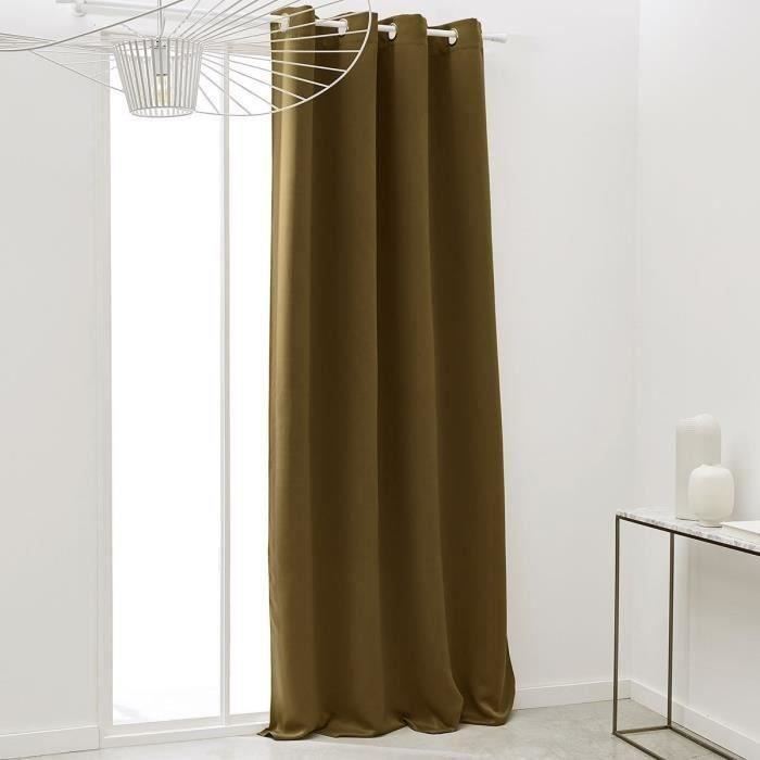 TODAY Rideau Occultant Essential Uni - 140 x 240 cm - Bronze