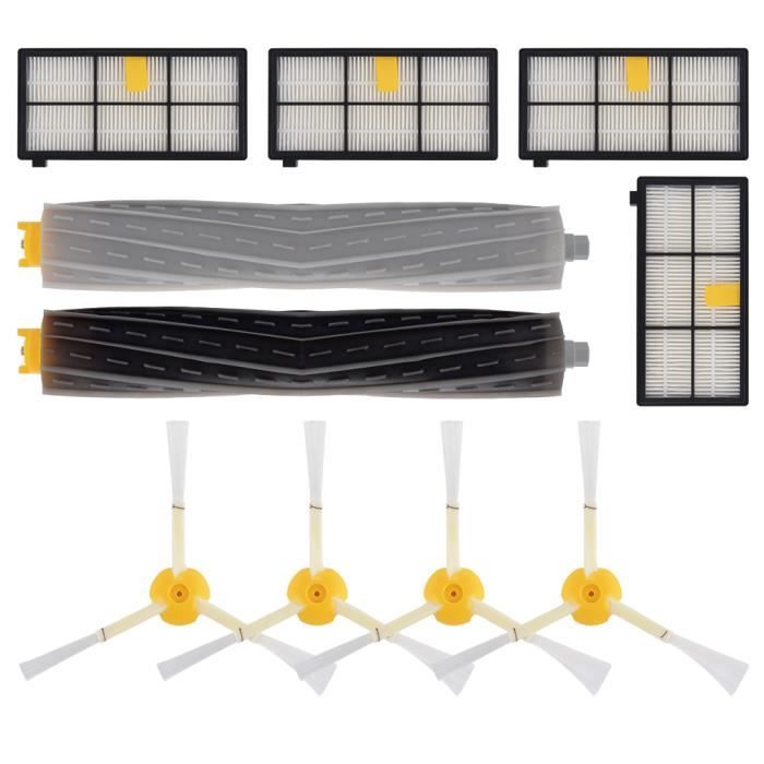 XCSOURCE 10pcs pièce de rechange kit filtre à brosse pour iRobot Roomba 800 805 870 871 série 880 robots aspirateurs HS1222