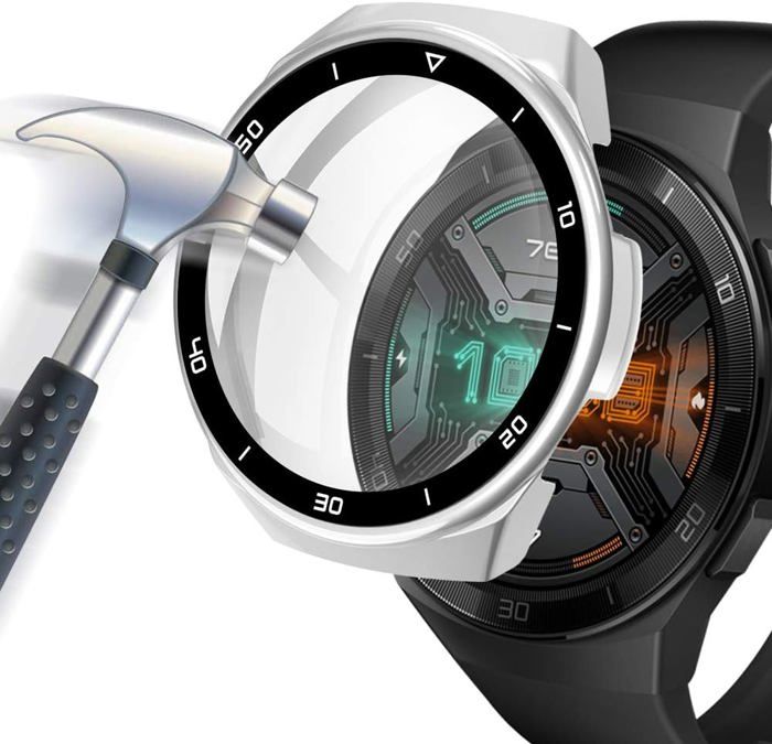 2 Pièces Coque+2 Pièces Verre Trempé Protection écran Pour Alcatel 1B 2022 5.50 Pouce Ultra Fin