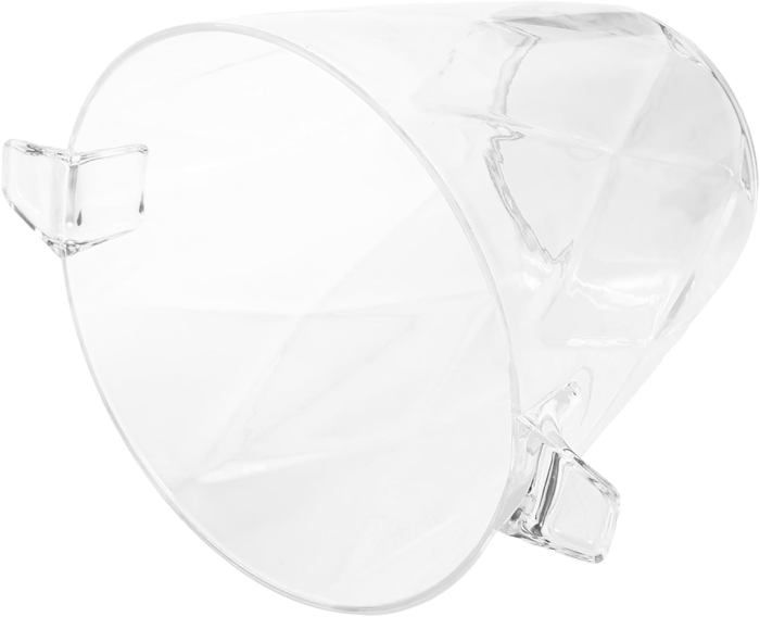 Pipicat Ice Bag Vin, Glace Vin Transparent, Respectueux L'environnement PVC Transparent Vin Glace Étanche Vin Rouge Vin Champagne Portable Sac À