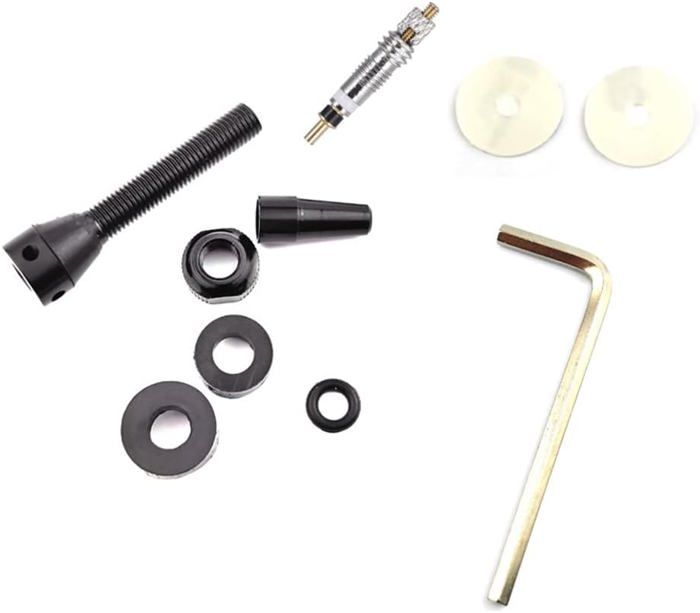 20 Pcs Presta Valve Cores Pour Vélo VTT, Adaptateur De Valve De Vélo Universel Noyau De Valves