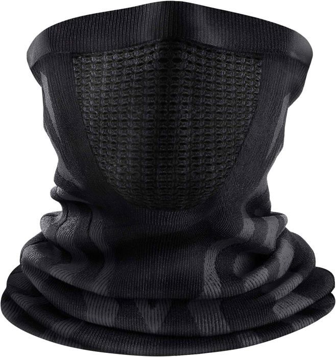 Foulard tubulaire pour homme et femme, masque facial respirant