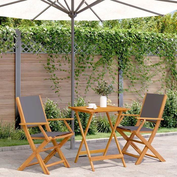 vidaXL Ensemble de bistrot 3 pcs