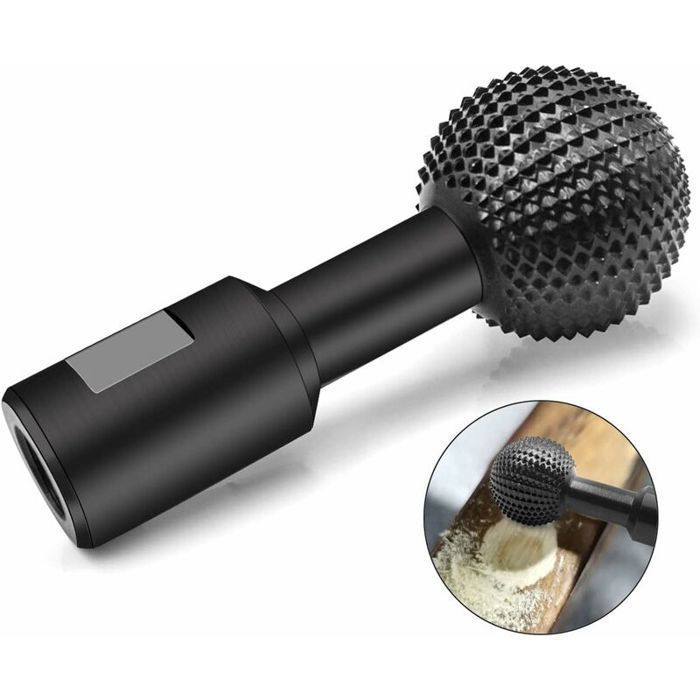 Meilleurs prix pour Fraise Sphérique Rotative - CUNEARY - 14 mm - Acier au Carbone - Sculpture Sur Bois - Polissage