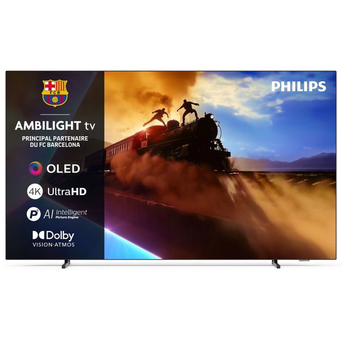 Philips 65OLED760 Ambilight - TV OLED 65 (164 cm) - 4K UHD 3840x2160 - 120 Hz - Dolby Vision - Smart TV - 4xHDMI