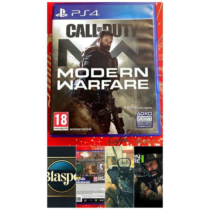 Activision Call Of Duty Modern Warfare – PS4 – Jeu Vidéo – Version Française