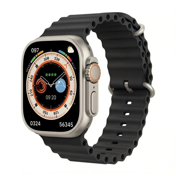 Montre connectée Bluetooth-2.02Smartwatch pour Android/iOS-Moniteur de fréquence cardiaqueFonctions modes sportifs