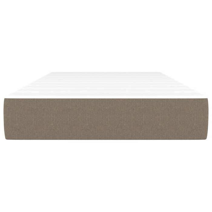 {January Sale}Matelas à ressorts ensachés - Matelas de lit 1 personne accessoire de lit - pour enfants taupe 80x160cm tissu 8_72411