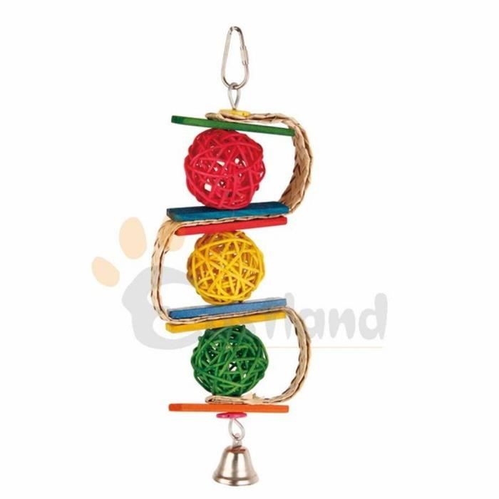 8 Pcs Ensemble Jouets Oiseaux, Perroquet Jouet, Oiseaux Accessoires Oiseau Jouet Oiseaux Perroquet, Jouet Pour Perruches D'oiseaux Jouet Perruche Perroquet Oiseau Accessoire Perruches Cage