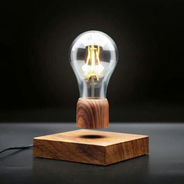 Ampoule en Levitation Magnétique Flottante Sans Fil LED Lampe Cadeau Unique  Décoration de Chambre Bureau Lumière de Nuit Jouets Tech - Cdiscount Maison