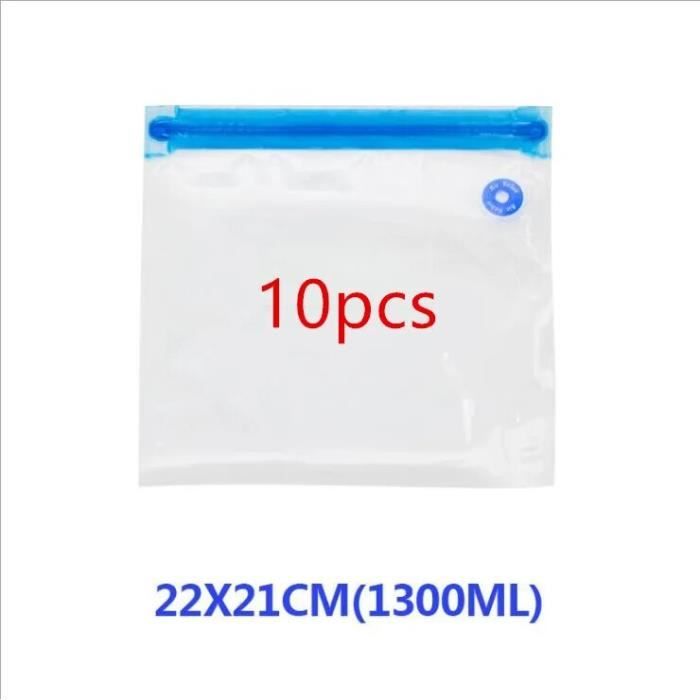 HIBAG Lot de 10 sacs de rangement sous vide avec pompe électrique, sacs économiseur d'espace pour vêtements, oreillers, couvertures, literie, couettes, Jumbo HIBAG Lot de 10 sacs de rangement sous vide avec pompe électrique, sacs économiseur d'espace pour vêtements, oreillers, couvertures, literie, couettes, Jumbo