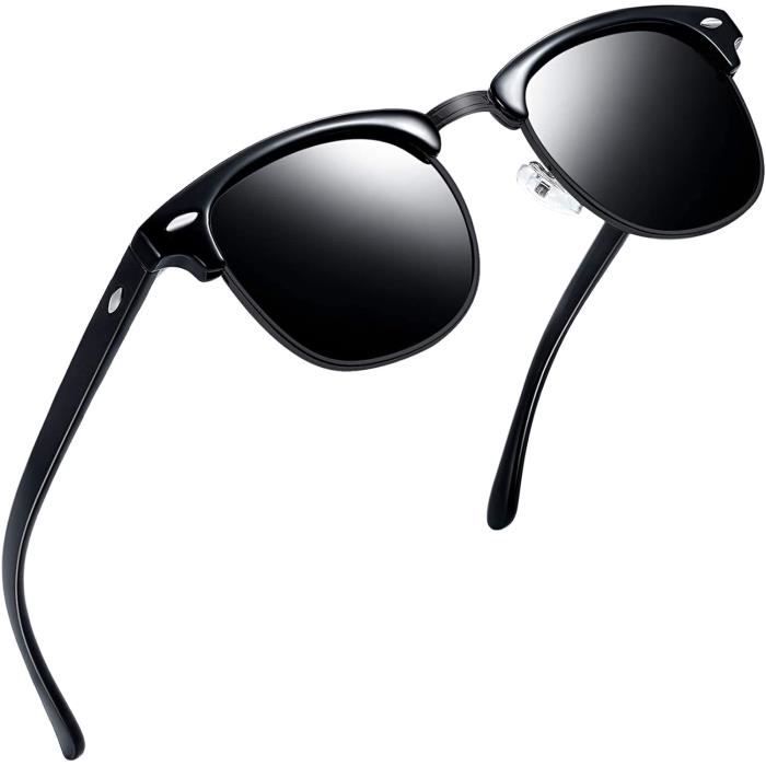 Acheter Lunettes de soleil rétro ovales à petite boîte, monture métallique, lunettes de soleil de protection pour la conduite, lunettes non polarisées