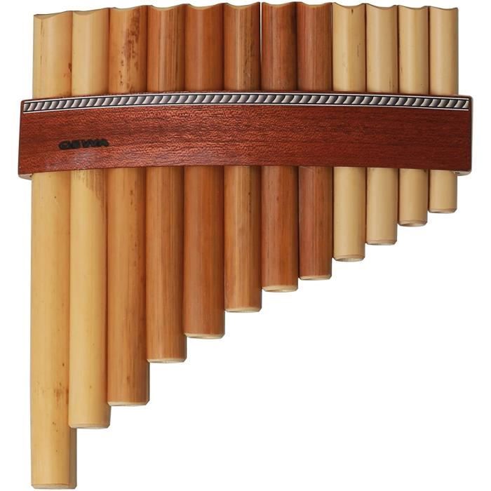 Instruments de musique à vent en bois Gewa 700270 Flûte de pan Premium  68364 - Achat / Vente flûte traversière Instruments de musique à 