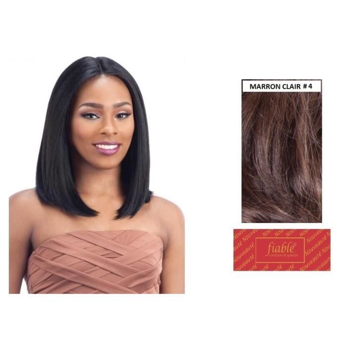 Tissage Naturel Fiable Silky 12 Couleur 4 Marron Clair Cdiscount Au Quotidien