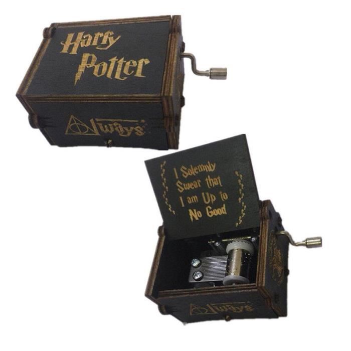Boîte à musique Harry Potter couleur bois noir - Cdiscount Jeux - Jouets