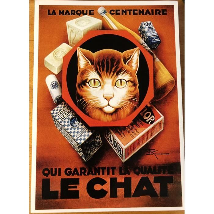 Savon Le Chat Centenaire 10x15cm Carte Postale Postcard Achat Vente Carte Postale Savon Le Chat Centenaire Cdiscount Savon Le Chat Centenaire 10x15cm Carte Postale Postcard Achat Vente Carte Postale Savon Le Chat Centenaire Cdiscount