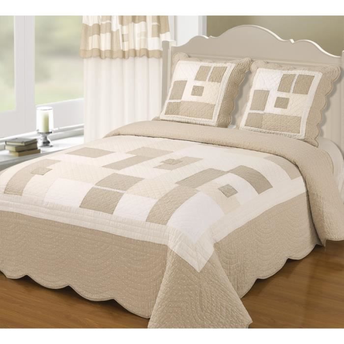 Couvre Lit Boutis Brode 2 Places Audrey Lin Achat Vente Jetee De Lit Boutis Soldes Sur Cdiscount Des Le 20 Janvier Cdiscount