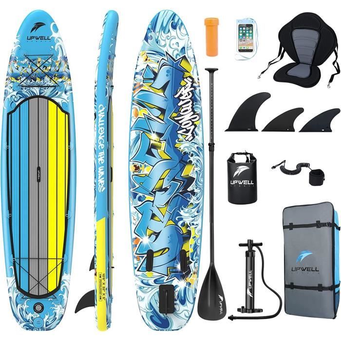 Stand Up Paddle Pagaie SUP Gonflable Makani 150kg 320cm Planche De Surf