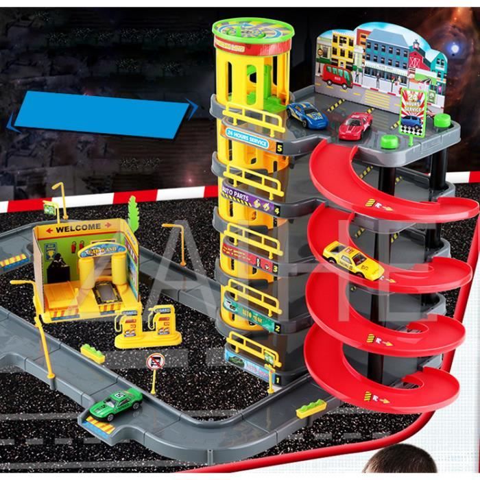Multi Etages Parking Garage Jouet Ville Voiture Camion Vehicule