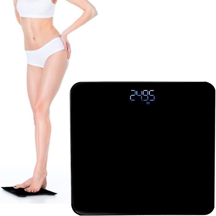 Balance pour Poids Corporel et Pourcentage de Stéatose Balance de Composition Corporelle Numérique Intelligente Précise Bluetooth pour Personnes