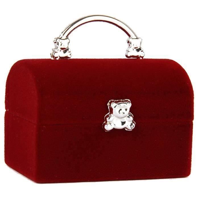 Coffre Au Trésor Rectangulaire En Métal Vintage, Boîte à