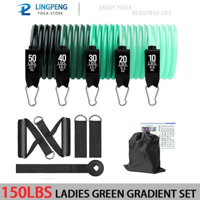 Lot De 2 Bandes De Résistance En Caoutchouc Pour Exercices De Catapulte