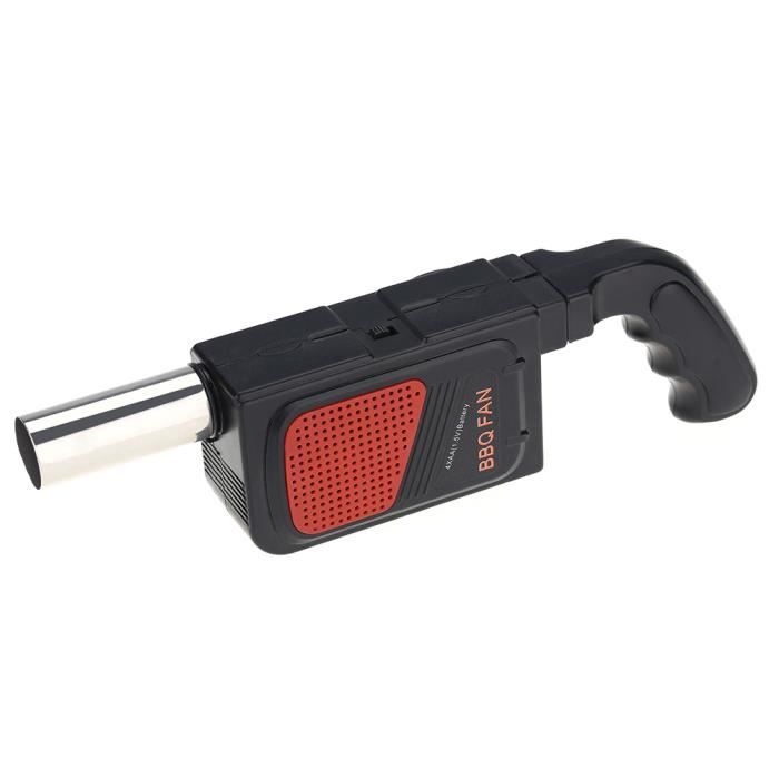 Ventilateur de ventilateur de barbecue, souffleur d'air de ventilateur de barbecue électrique portable pour outil de cuisine de
