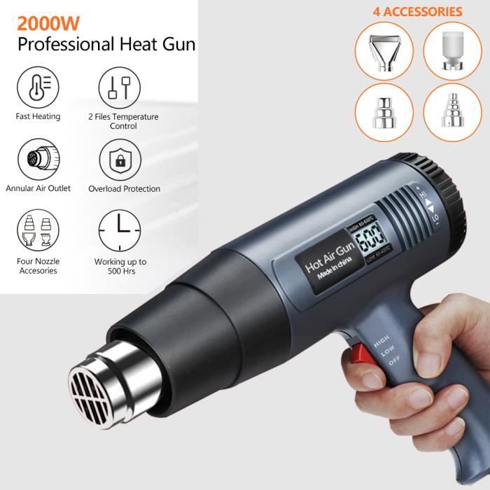pistolet air chaud Gaz pour gaine Thermo