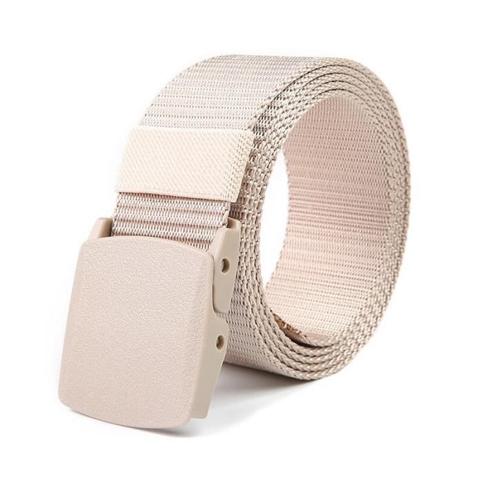 Ceinture Tactique Homme – Nylon Massif, Boucle Plastique – Sport Outdoor – Neuve Avec étiquettes